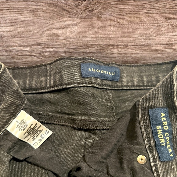 Aeropostale Aero Cheeky Short Shorts Distressed - Picture 4 of 5